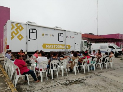 Con el objetivo de detectar y prevenir el cáncer de mama en etapas tempranas, así como brindar atención inmediata a mujeres que lo padezcan, la Secretaría de Salud (SS) realizó Jornadas de Mastografías en los municipios que integran la Jurisdicción Sanitaria VI de Córdoba. 