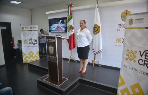 Llena de orgullo, la secretaria de Turismo y Cultura, Xóchitl Arbizu, presumió los logros obtenidos por la campaña <em>Veracruz se antoja</em>, durante este periodo vacacional de verano 2019. 