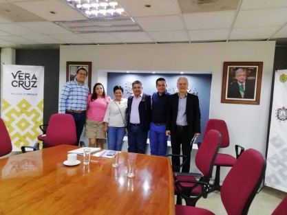 Este viernes se llevó a cabo en instalaciones de la Secretaría de Desarrollo Social ,la reunión de los Municipios que conforman la Zona Metropolitana de la región Xalapa, en la cual el Presidente Mario Antonio Chama Díaz estuvo representando al  Municipio de Teocelo.