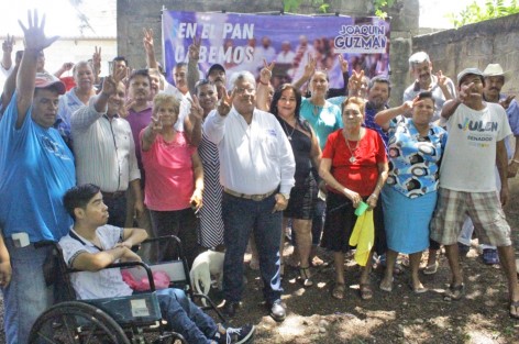 Joaquín Guzmán Avilés, candidato a dirigente estatal del PAN, realizó una reunión con la militancia de la región de Misantla, para presentar su propuesta de trabajo y atender sus sugerencias, rumbo a la elección interna de este organismo político a celebrarse el próximo día 8 de septiembre.  