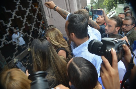 Diputados panistas de la LXV legislatura acudieron a Palacio de Gobierno para  solicitar diálogo con el gobernador Cuitláhuac García Jiménez y pedir la reinstalación del ex procurador Jorge Winckler Ortiz.