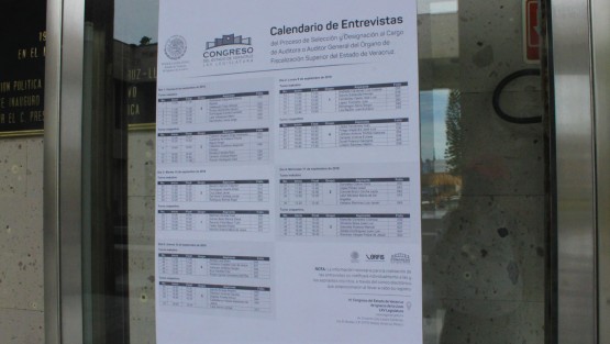 La Comisión Permanente de Vigilancia del Congreso del Estado inició la tercera etapa del Proceso de Selección y Designación al cargo de Auditora o Auditor del Órgano de Fiscalización Superior del Estado de Veracruz (Orfis) para el periodo 2019-2026, consistente en las entrevistas a los y las aspirantes. 