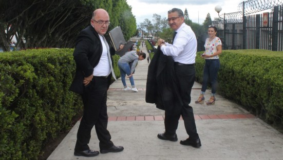 Entre los aspirantes a encabezar el  ORFIS, que acudieron a entrevista este lunes, estuvo el actual titular, Lorenzo Antonio Portilla Vásquez.   