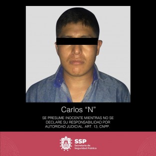 Efectivos de la Secretaría de Seguridad Pública (SSP) rescataron a 116 personas de nacionalidad extranjera, además de aprehender a cuatro individuos, entre ellos un menor de edad, por presunto tráfico de migrantes.