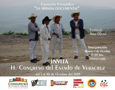Este martes 1 de Octubre a las 17:00 horas será inaugurada en el Palacio Legislativo la exposición fotográfica: <em>La Mirada Documental</em>, de la fotógrafa Nina Ozuna.  