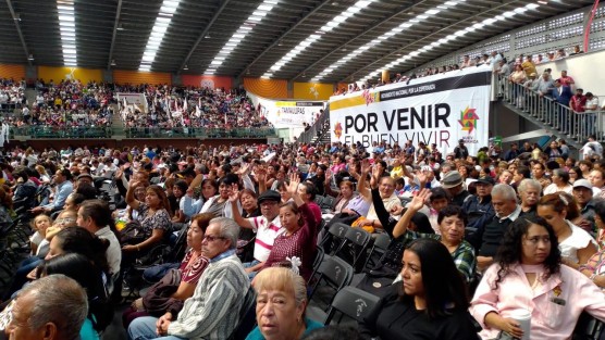 Por otra parte, hizo un llamado a caminar hacia adelante, para repetir el triunfo electoral en los comicios inmediatos del 2021 y afirmó <em>Hay que seguir yendo hacia adelante, así es como se triunfa no dejemos que nos derroten nuestras diferencias, seguiremos unidos en una causa común, estamos luchando por nuestro derecho al buen vivir, vamos a conquistarlo, el mejor momento para avanzar es ahora</em>.
