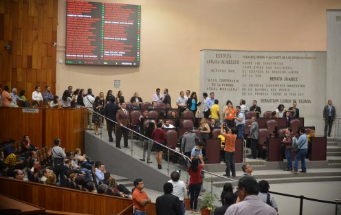 Con 37 votos a favor y 8 en contra, fue aprobado por el Congreso de Veracruz, el nombramiento de 13 magistrados del Poder Judicial. 