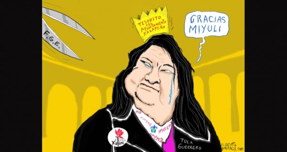 Tu la traes.  