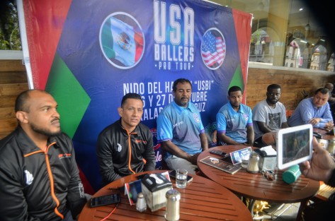 En conferencia de prensa, el USA Ballers Pro Tour anunció la gira de equipos americanos de baloncesto en la ciudad  de Xalapa. Se presentarán los días 26 y 27 de octubre en el gimnasio de la USBI.  