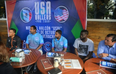 En conferencia de prensa, el USA Ballers Pro Tour anunció la gira de equipos americanos de baloncesto en la ciudad  de Xalapa. Se presentarán los días 26 y 27 de octubre en el gimnasio de la USBI.  