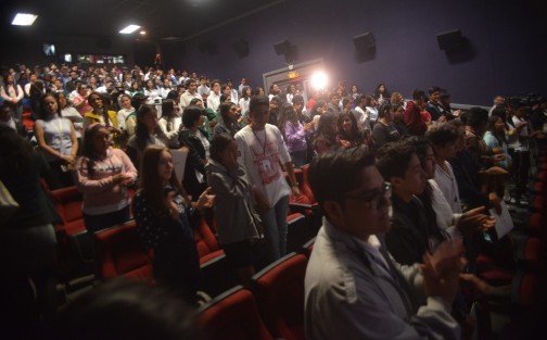 El gobernador Cuitláhuac García Jiménez inauguró la Jornada de Prevención y Detección de la Violencia contra Niñas y Adolescentes, que se realizó en las instalaciones de El Ágora de la Ciudad.