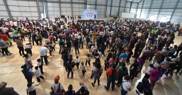 En las instalaciones del complejo deportivo Omega en Xalapa, la coordinación 17h  de educación Física Federalizada,  en compañía de  autoridades de la SEV, niños de preescolar y padres de familia, realizaron el segundo evento de Actívate Por un estilo de vida saludable en movimiento.