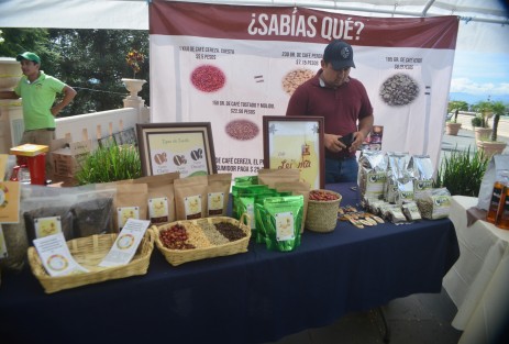 En el parque Juárez de la ciudad de Xalapa, autoridad estatales, empresarios, así como la diputada Nora Jéssica Lagunes Jáuregui, participaron en el evento del Día Internacional del Café.