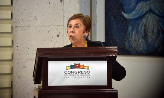 La diputada Cristina Alarcón Gutiérrez se pronunció, desde la tribuna de la Diputación Permanente, por exhortar a diversas autoridades a dar garantía del derecho humano a la salud, al hacer referencia de la situación que guardan diversos hospitales y clínicas de la zona de Orizaba. 