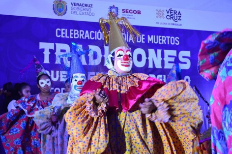 Presencia de Teocelo en los festejos del Día de Muertos en Xalapa.