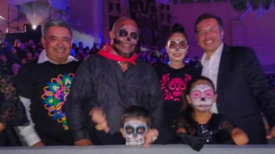 Presencia de Teocelo en los festejos del Día de Muertos en Xalapa.