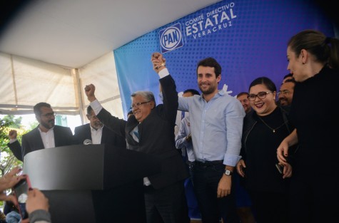 Joaquín Guzmán Avilés rindió protesta como Dirigente Estatal del PAN en Veracruz.  