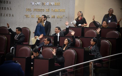 El Pleno de la LXV Legislatura del Estado de Veracruz aprobó, a propuesta de la Junta de Coordinación Política (Jucopo), el calendario de comparecencias de los titulares de las dependencias del Poder Ejecutivo estatal, para la glosa del Primer Informe de Gobierno. 
