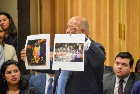 Con fotos y documentos, el Secretario de Gobierno, Eric Patrocinio Cisneros, respondió al tan cuestionado Grito de Independencia, donde se gastó alrededor de 6 millones de pesos en la contratación de grupos musicales.  