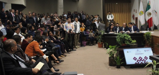 Como parte de la Glosa del Primer Informe de Gobierno del ingeniero Cuitláhuac García Jiménez, este 21 de noviembre, la LXV Legislatura recibió la comparecencia del titular de la Secretaría de Gobierno (Segob) del Estado, Eric Patrocinio Cisneros Burgos quien, además de brindar detalles sobre las acciones implementadas en el año, respondió las preguntas de las diputadas y diputados.