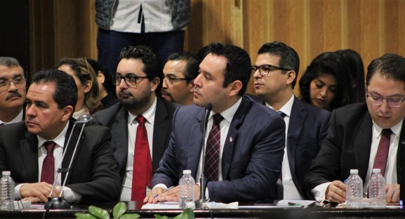 El titular de la Secretaría de Finanzas y Planeación (Sefiplan) del Estado, José Luis Lima Franco, se presentó ante la Comisión Permanente de Hacienda del Estado, como parte de la etapa de comparecencias 2019, correspondiente a la Glosa del Primer Informe de Gobierno del ingeniero Cuitláhuac García Jiménez.  