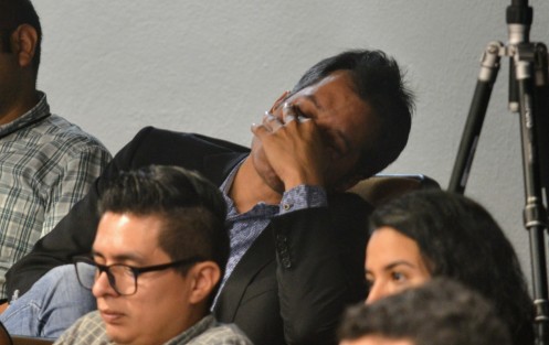 No todos los invitados disfrutaron de las cifras alegres que presumió la secretaria.