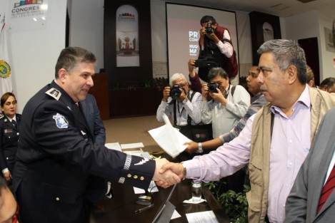 Al finalizar la comparecencia, el Alcalde Mario Chama refrendó el compromiso con el Secretario Hugo Maldonado para seguir trabajando de manera conjunta  en beneficio de la Tierra del Dios Tigre.  
