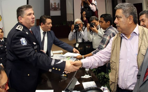 Al finalizar la comparecencia, el Alcalde Mario Chama refrendó el compromiso con el Secretario Hugo Maldonado para seguir trabajando de manera conjunta  en beneficio de la Tierra del Dios Tigre.  