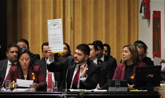 Aspectos de la comparecencia del titular d ela  SEV, Zenyazen Escobar