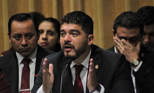 Aspectos de la comparecencia del titular d ela  SEV, Zenyazen Escobar