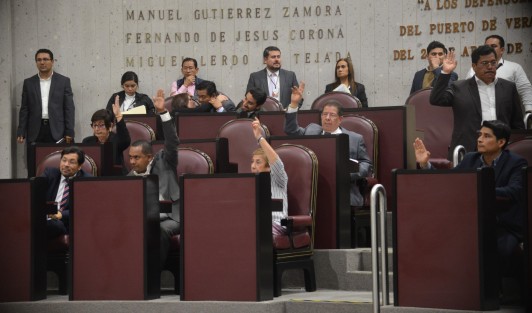 El Pleno de la LXV legislatura aprobó el dictamen con proyecto de decreto por el se abroga las leyes: número 121, que Crea la Sección de Eugenesia e Higiene Mental; la que Impone Obligación a los Propietarios de Bienes Inmuebles del Estado de Legalizar sus Derechos de Propiedad y la de Estímulos y Sanciones en relación con la Campaña contra el Analfabetismo. 