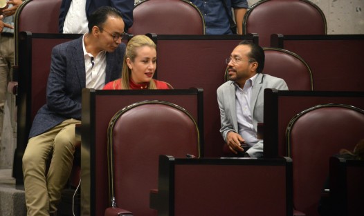 Aspectos de la Quinta Sesión Ordinaria del Segundo Año de Ejercicio Constitucional de la LXV Legislatura de Veracruz. 