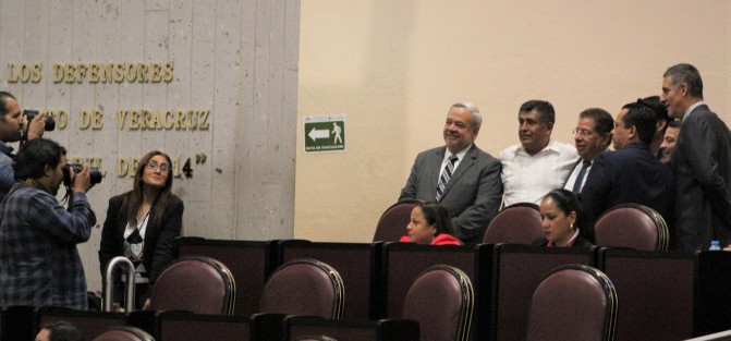 Aspectos de la Quinta Sesión Ordinaria del Segundo Año de Ejercicio Constitucional de la LXV Legislatura de Veracruz. 