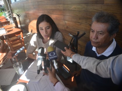 Mario Torres Osorio acompañado de Ixchel Ortiz Vidal, invitaron a participar en la  campaña <em>Lazo Blanco, Ronda de Hombres en contra de la violencia hacia las mujeres</em>, que tendrá lugar este sábado 7 de Diciembre en la explanada del Parque Juárez a las 18:00 horas. 
