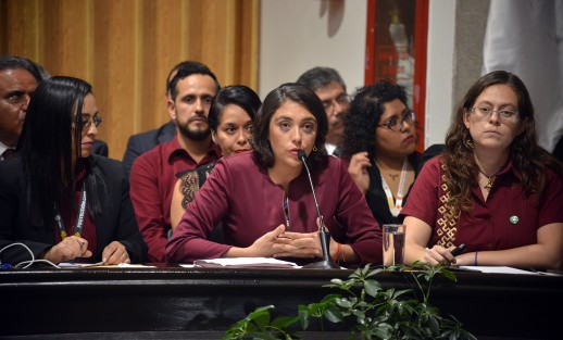 La titular de la Secretaría de Protección Civil (PC), Guadalupe Osorno Maldonado, compareció ante la LXV Legislatura e informó que en este primer año han impulsado un gobierno itinerante y de puertas abiertas, lo que ha permitido conocer de primera mano los problemas y emergencias que se suscitan en la entidad.