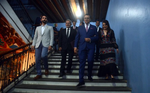 En el patio central del palacio municipal de Coatepec, se presentó el segundo informe de gobierno deLuis Enrique Fernández Peredo, presidente municipal del H. Ayuntamiento de Coatepec. 