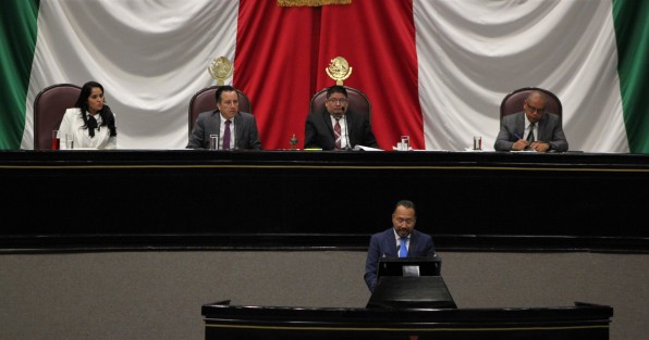 Las bancadas panistas fueron las que mayores reclamos hicieron al gobernador Cuitláhuac García. La diputada María Josefina Gamboa le reclamó por la destitución del  exfiscal Jorge Winckler.  