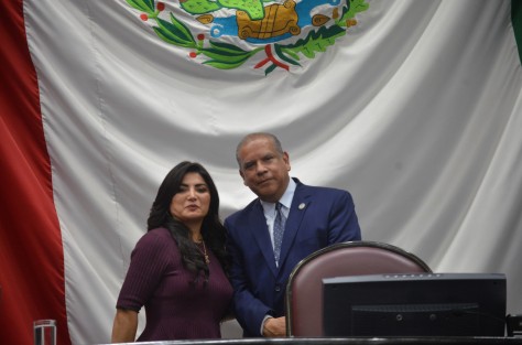 Aspectos  de  la penúltima sesión de 2019 de la LXV Legislatura de Veracruz.