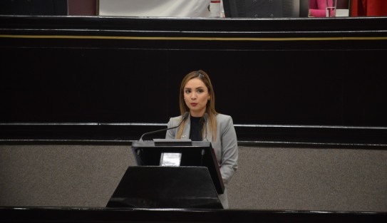 La diputada María Graciela Hernández Íñiguez presentó ante el Pleno una iniciativa que adiciona la fracción VI al artículo 39 y la fracción XXIV al artículo 45, de la Ley de Desarrollo Integral de la Juventud que tiene como propósito involucrar a los jóvenes en la preservación del medio ambiente sustentable.