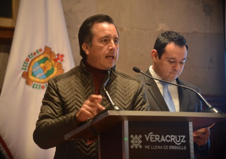 Con corte al mes de noviembre, la Federación confirma que la estrategia de seguridad implementada en Veracruz ha dado resultados, afirmó el gobernador Cuitláhuac García Jiménez.  