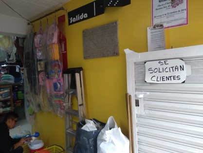 Y mientras, los comerciantes establecidos...