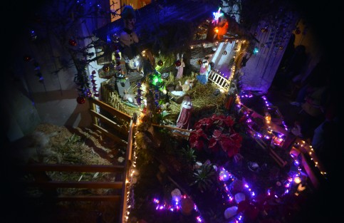  En Miahuatlán, Ver., pese a las dificultades económicas se mantiene la tradición de colocar los Nacimientos, tradición iniciada por San Francisco de Asís para recordar el nacimiento de Jesús en un portal, misma que en este año el Papa Francisco recomendó a los fieles seguir conservando.  