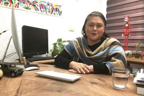 Lourdes Budar Jiménez, directora de la Universidad Veracruzana Intercultural.  