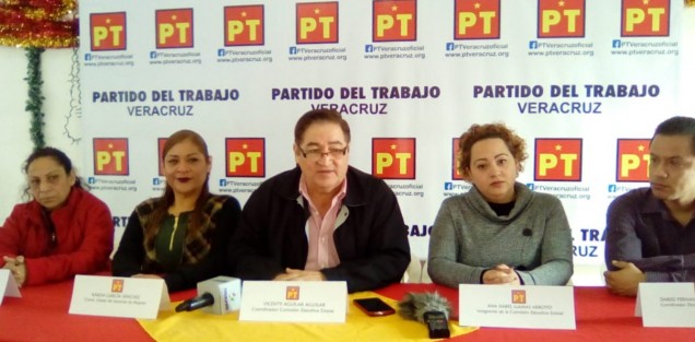Vicente Aguilar Aguilar, coordinador de la Comisión Ejecutiva Estatal del PT, exigió poner mayor atención al campo, pues dijo que el desarrollo agrario es imposible sin una política de cooperación y sin subsidios federales y estatales. 