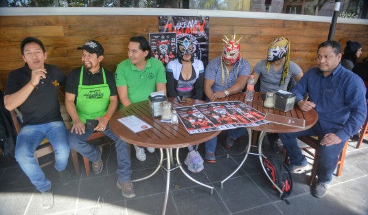 Luchadores participantes, así como organizadores, anunciaron un evento de luchas que se realizará el próximo 25 de enero en la arena Xalapa a las 8:00 pm. 