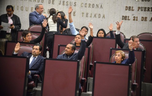 El Pleno de la LXV Legislatura aprobó con 40 votos, la Ley de Fomento a la Actividad Artesanal para el Estado de Veracruz de Ignacio de la Llave, cuyo objetivo es fomentar, preservar, proteger, rescatar, promover e impulsar el desarrollo de la actividad artesanal veracruzana, reconociéndola como patrimonio cultural del Estado de Veracruz.