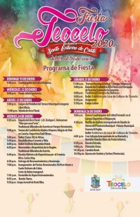 Programa de Fiesta Devocional en Honor a Santo Entierro de Cristo Teocelo 2020 
