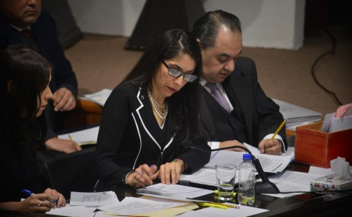 La encargada de despacho de la Fiscalía,General del Estado, Verónica Hernández Giadans, dijo que a su llegada a esa dependencia encontró gran rezago, pues de 80,326  carpetas de investigación iniciadas, 30,000 no habían sido ingresadas a la base de datos. 