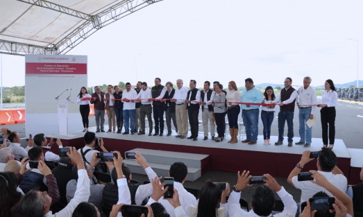 Ponen en operación el tramo Naranjos-Ozuluama de la autopista Tuxpan a Tampico; Se atenderán los problemas de infraestructura de la entidad, garantiza Jiménez Espriú. 