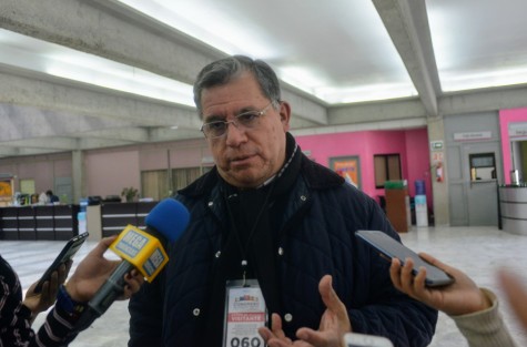 El vocero de la iglesia católica, José Manuel Suazo, dio entrevista previo al encuentro por la Igualdad y la No Discriminación hacia un Código Civil más incluyente.  